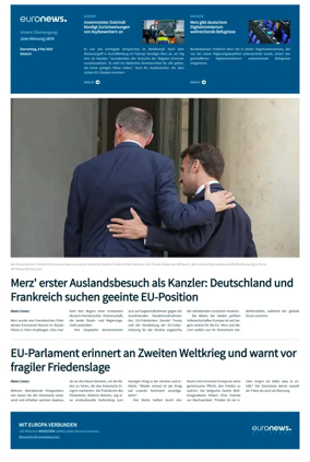 Cover of Euronews (German Edition)