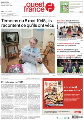 Cover of Ouest France (Ancenis)