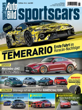 Cover of Auto BILD Sportscars (Germany)