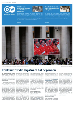 Cover of Deutsche Welle (German edition)