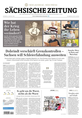Cover of Sächsische Zeitung  (Großenhain)