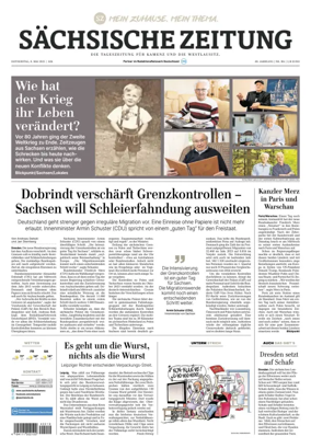 Cover of Sächsische Zeitung  (Kamenz)
