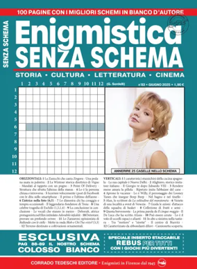 Cover of Enigmistica Senza Schema