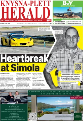 Cover of Knysna-Plett Herald