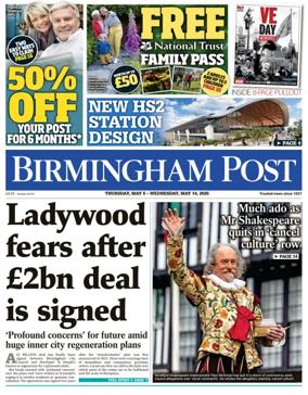 Cover of Birmingham Post