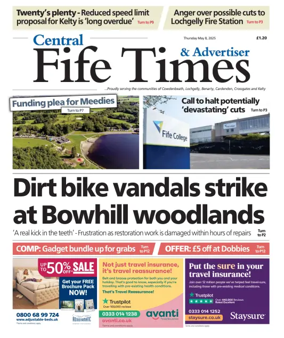 Cover of Central Fife Times