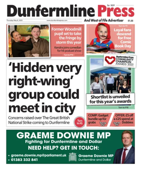 Cover of Dunfermline Press