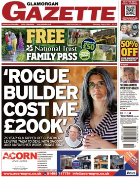 Cover of Glamorgan Gazette