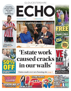 Cover of Gloucestershire Echo