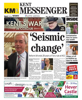 Cover of Kent Messenger Maidstone