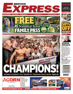 Cover of Merthyr Express