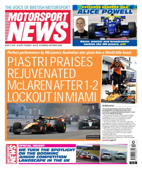 Cover of Motor Sport News