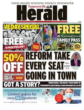 Cover of Tamworth Herald