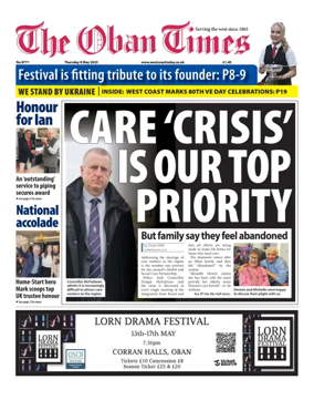 Cover of The Oban Times