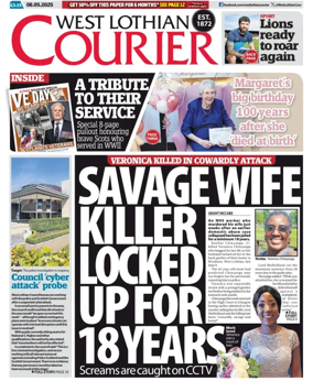 Cover of West Lothian Courier