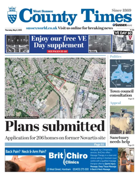 Cover of West Sussex County Times