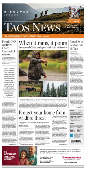 Cover of The Taos News