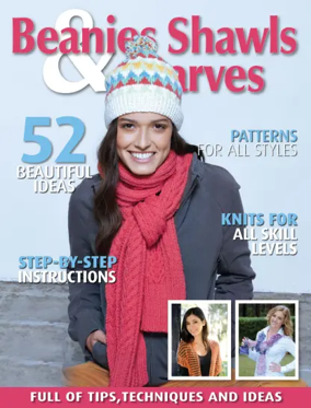 Cover of Knitting Beanies & Scarves