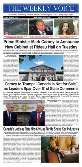 Cover of The Weekly Voice