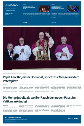 Cover of Euronews (German Edition)