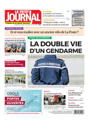 Cover of Le Petit Journal - L'hebdo du Pays Toulousain