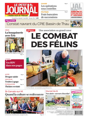 Cover of Le Petit Journal - L'hebdo local de l'Hérault
