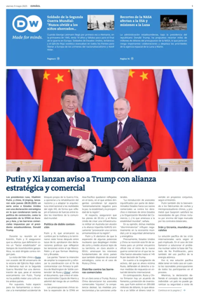 Cover of Deutsche Welle (Spanish edition)