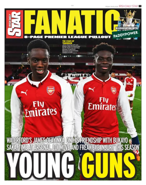 Cover of Irish Daily Star - Fanatic