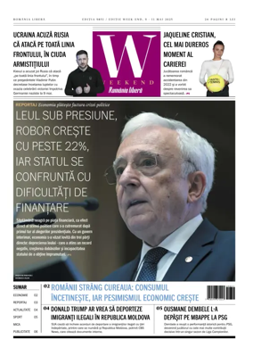 Cover of Romania Libera - Friday Edition