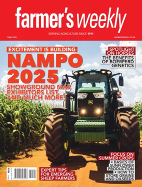 Cover of Farmers Weekly (South Africa)
