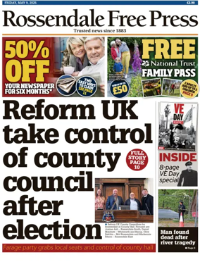 Cover of Rossendale Free Press