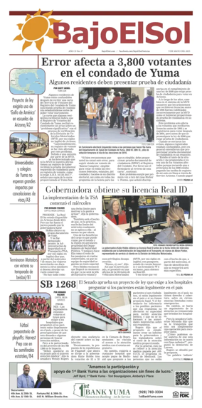 Cover of Bajo El Sol