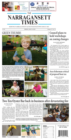 Cover of Narragansett Times