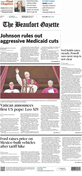 Cover of The Beaufort Gazette