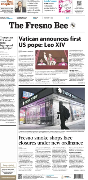 Cover of The Fresno Bee