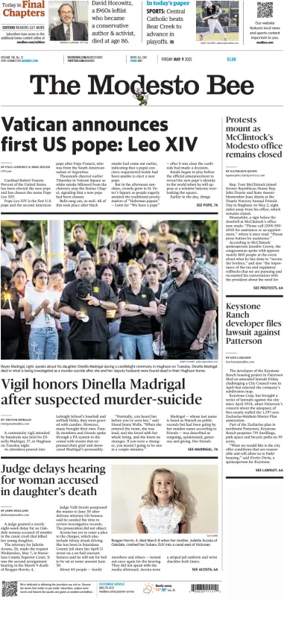 Cover of The Modesto Bee