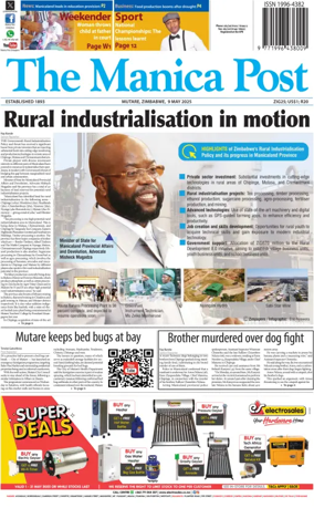 Cover of The Manica Post