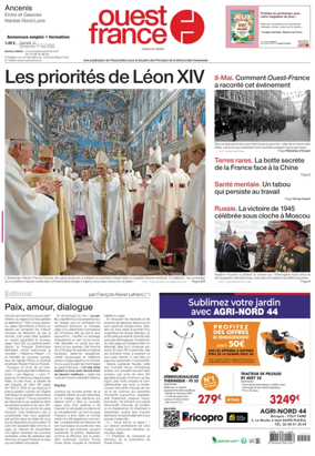 Cover of Ouest France (Ancenis)