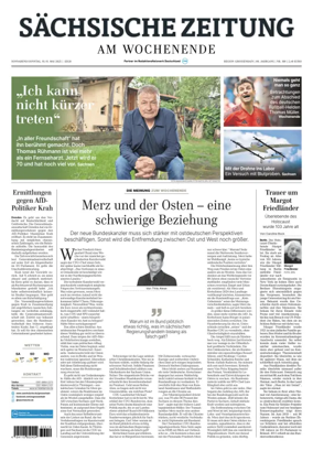 Cover of Sächsische Zeitung  (Großenhain)