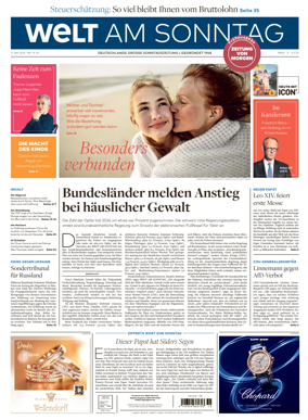 Cover of Welt am Sonntag