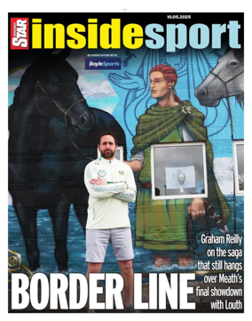 Cover of Irish Daily Star - Inside Sport