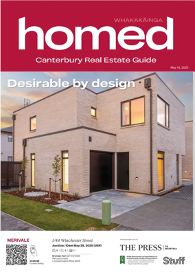 Cover of Homed Canterbury Region