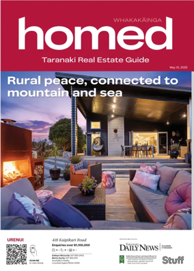 Cover of Homed Taranaki Daily News