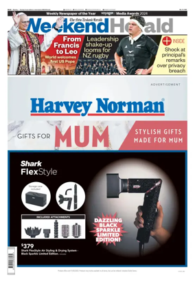 Cover of Weekend Herald