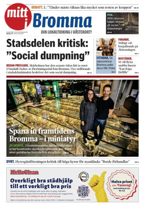 Cover of Bromma Tidning