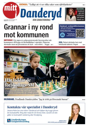 Cover of Danderyds Nyheter
