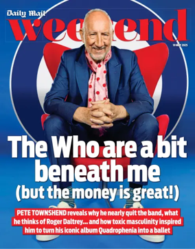 Cover of Daily Mail Weekend Magazine