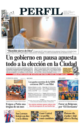 Cover of Perfil (Domingo)