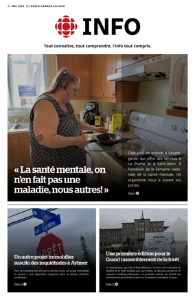 Cover of Radio-Canada Info