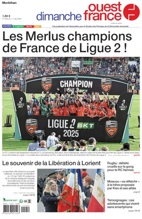 Cover of Dimanche Ouest France (Morbihan)